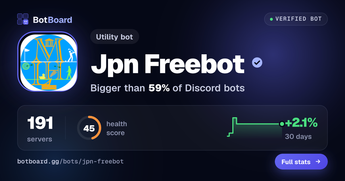 Share card for JPN_大奈川freeBot