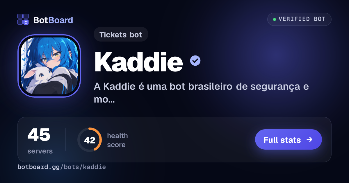 Share card for Kaddie