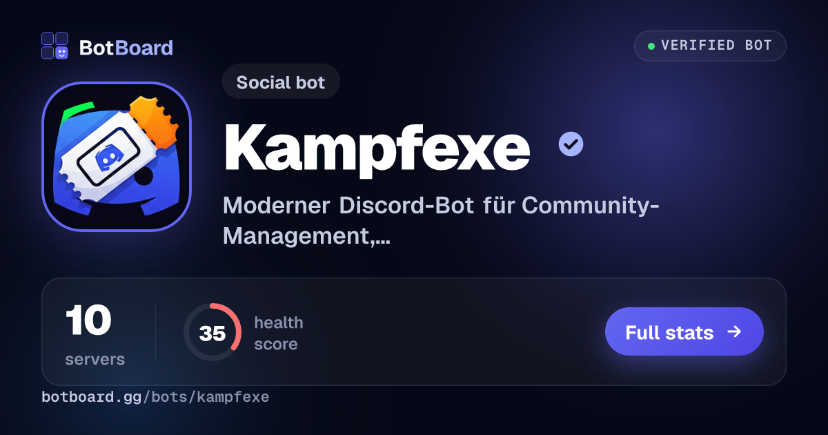 Share card for Kampfexe