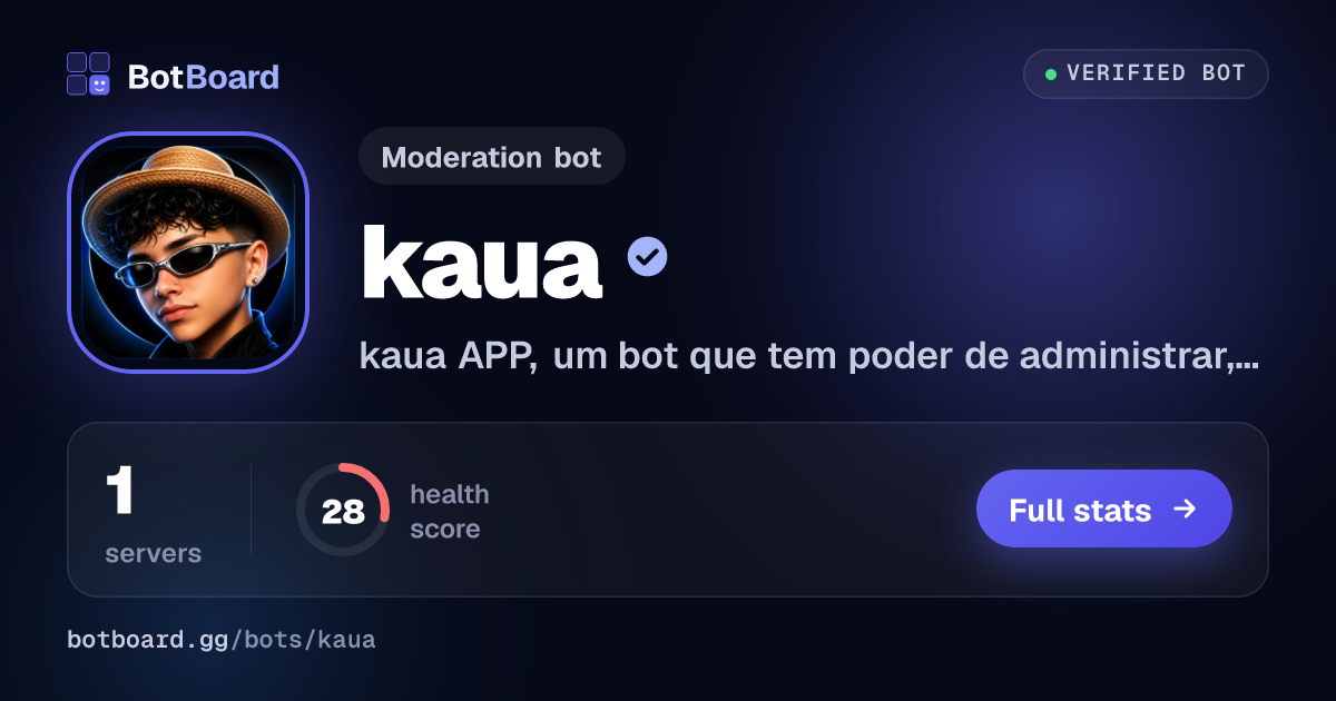 Share card for kaua