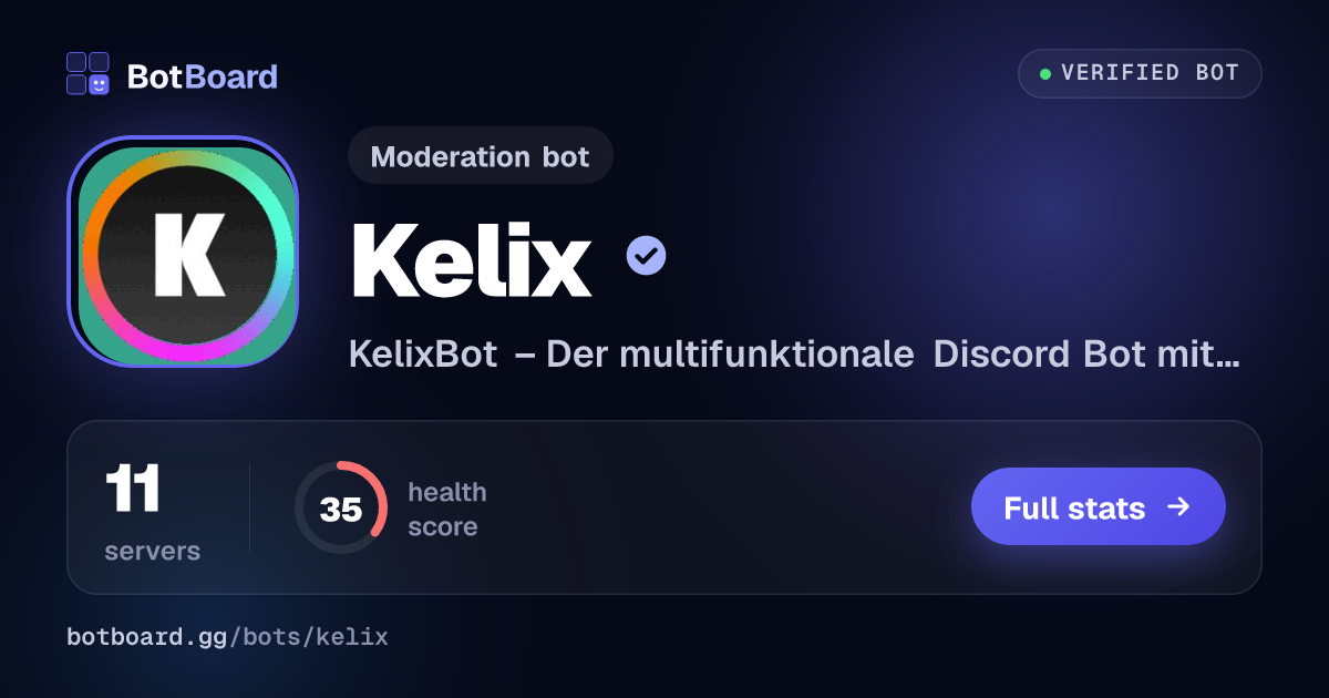 Share card for Kelix