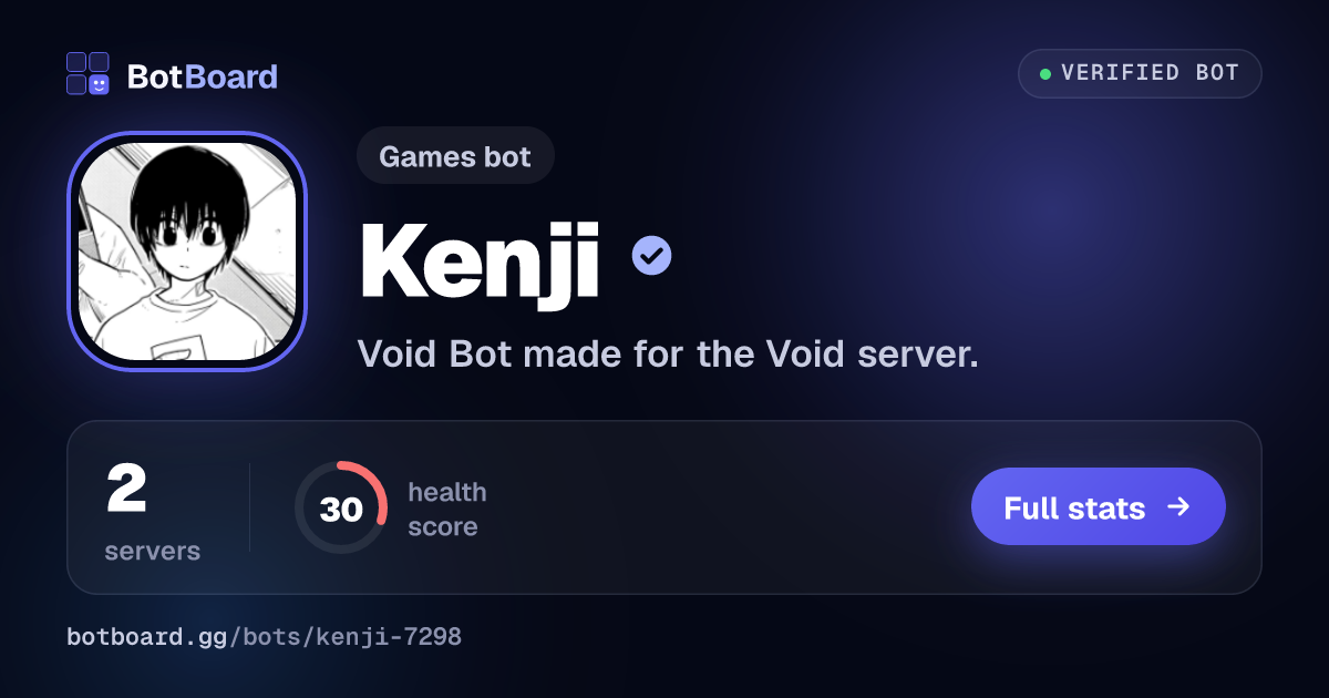 Share card for Kenji