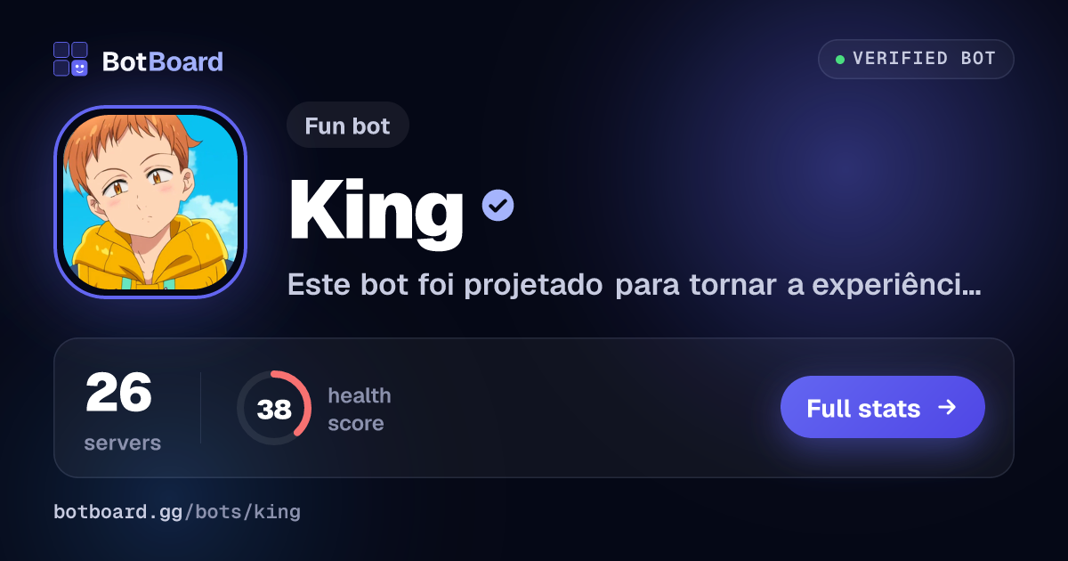 Share card for King