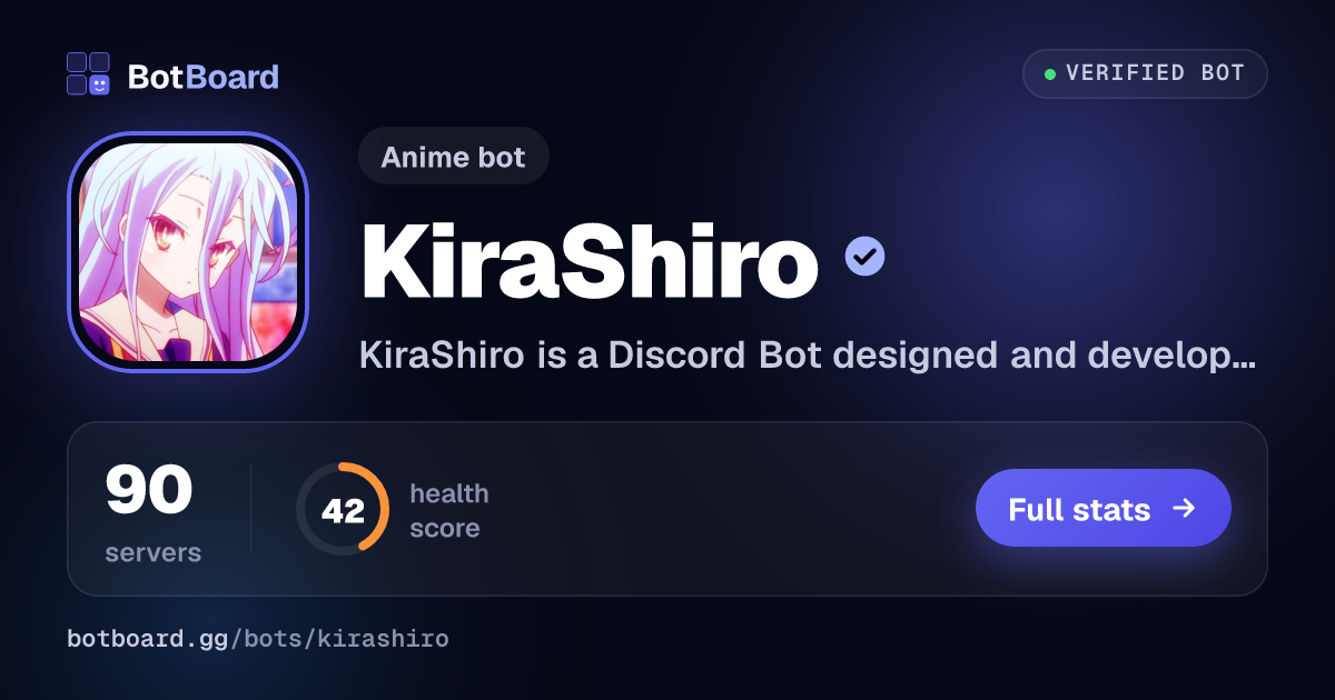 Share card for KiraShiro