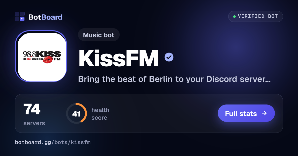 Share card for KissFM