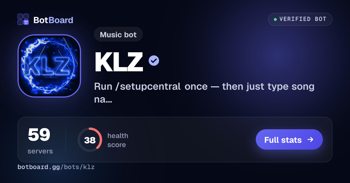 Share card for KLZ