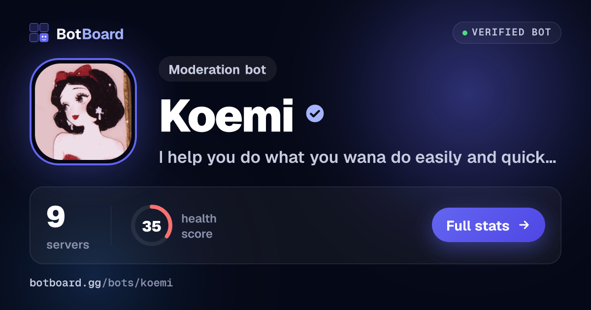 Share card for Koemi