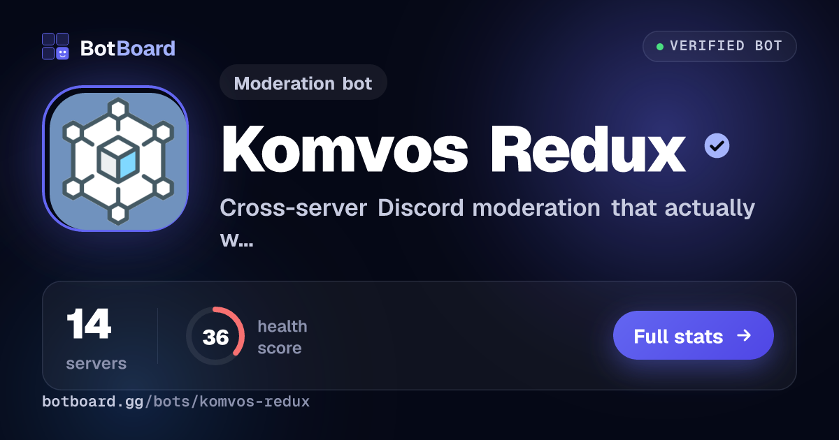 Share card for Komvos Redux