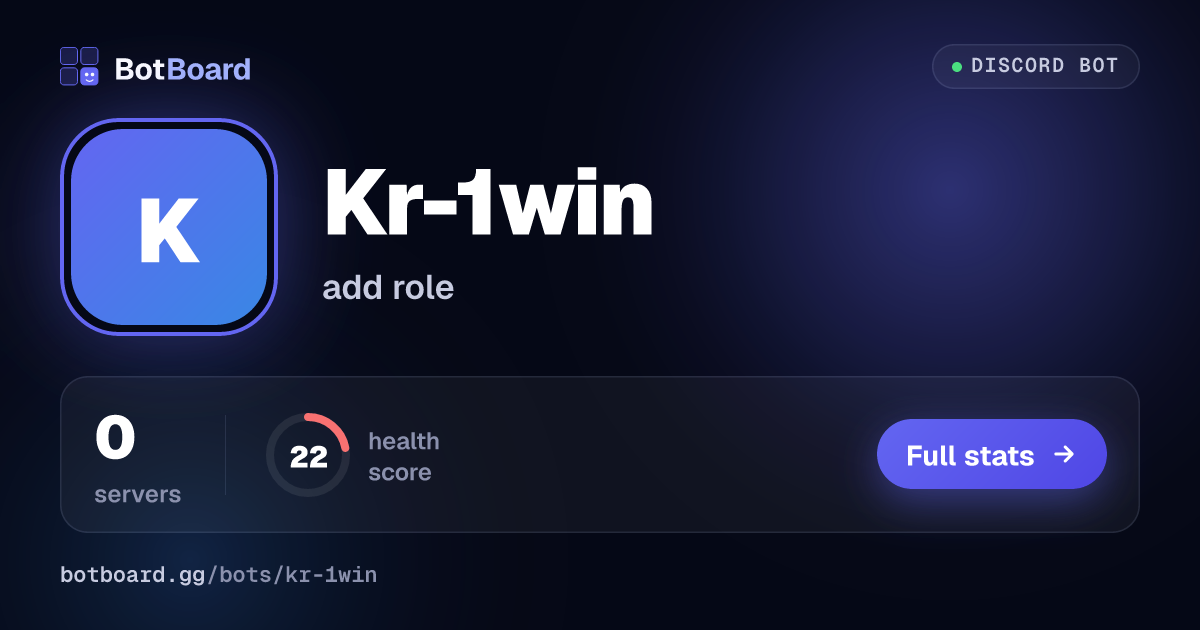 Share card for Kr-1win
