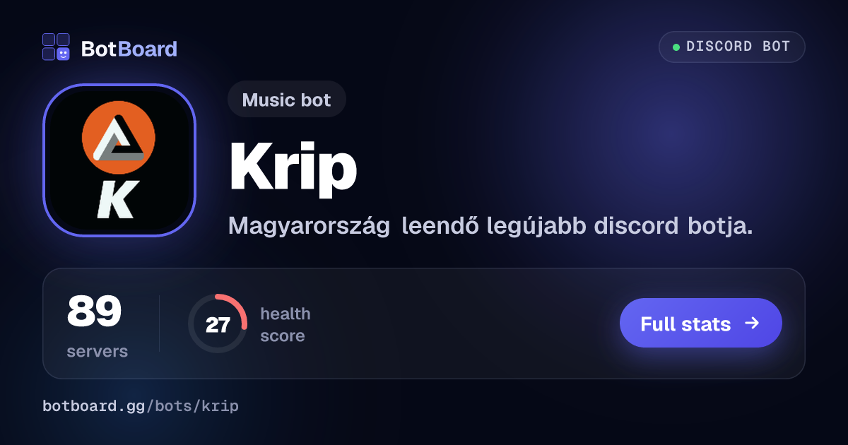 Share card for Krip