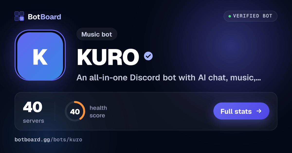 Share card for KURO