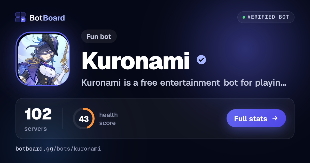 Share card for Kuronami