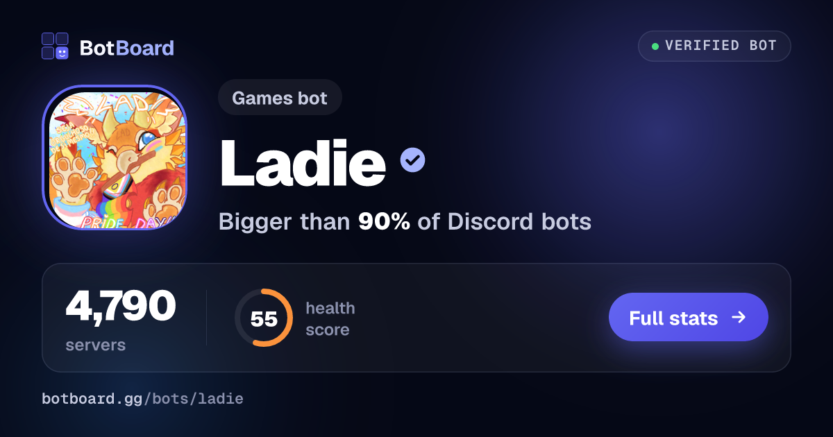Share card for Ladie