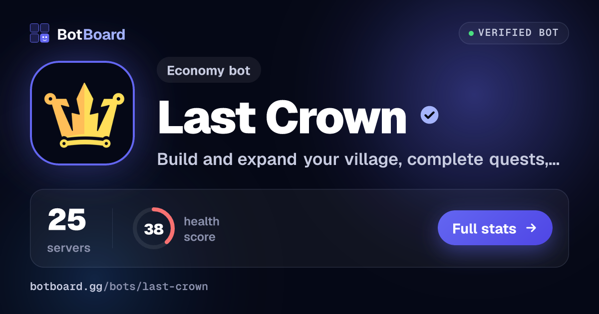 Share card for Last Crown