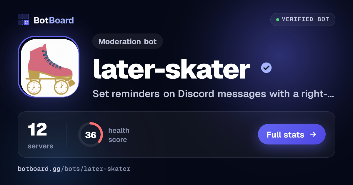 Share card for later-skater
