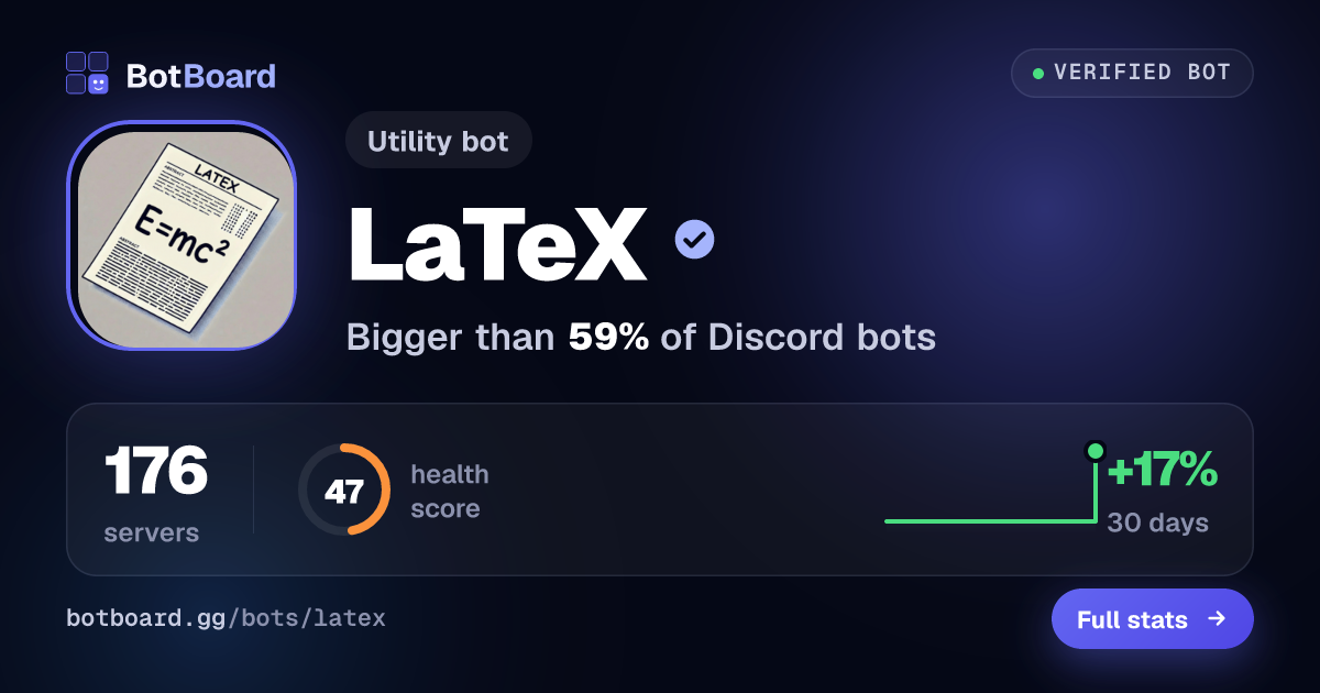 Share card for LaTeX