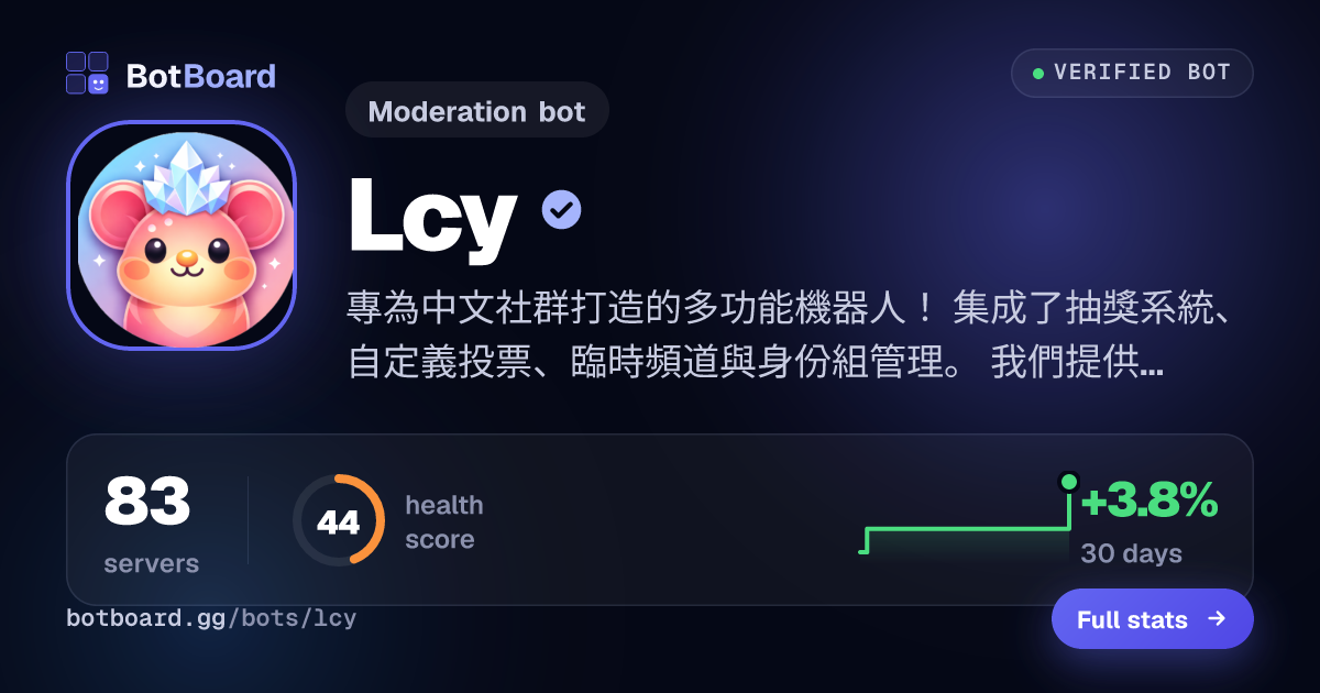 Share card for lcy 機器鼠