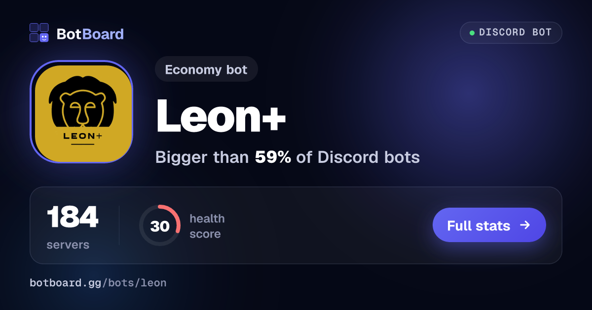 Share card for Leon+