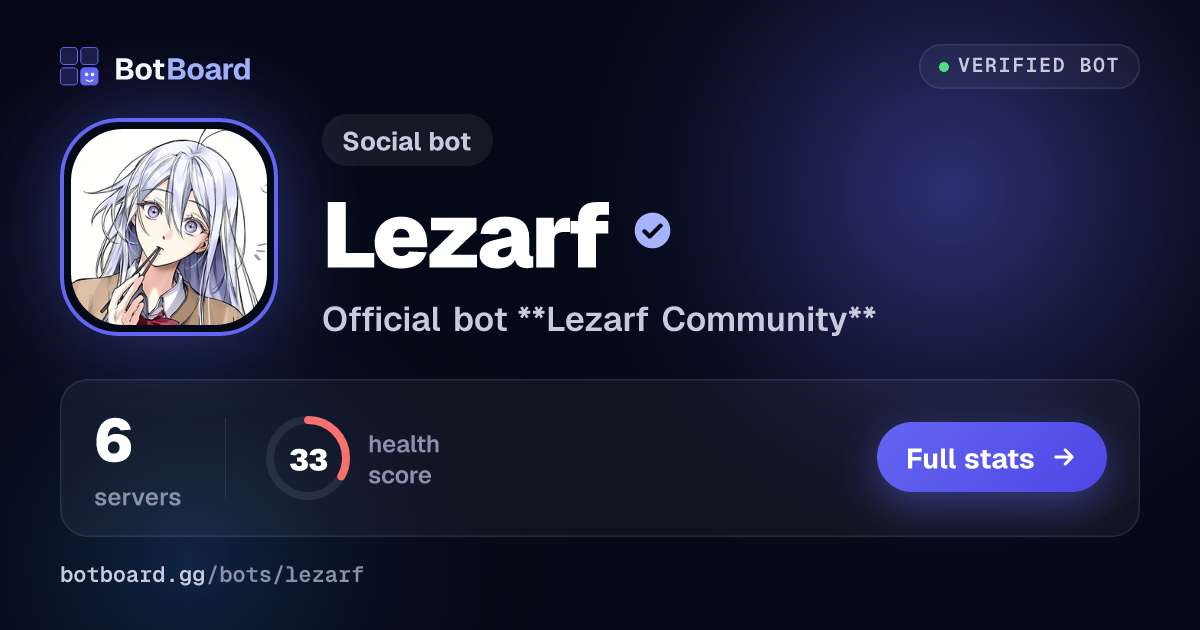Share card for Lezarf
