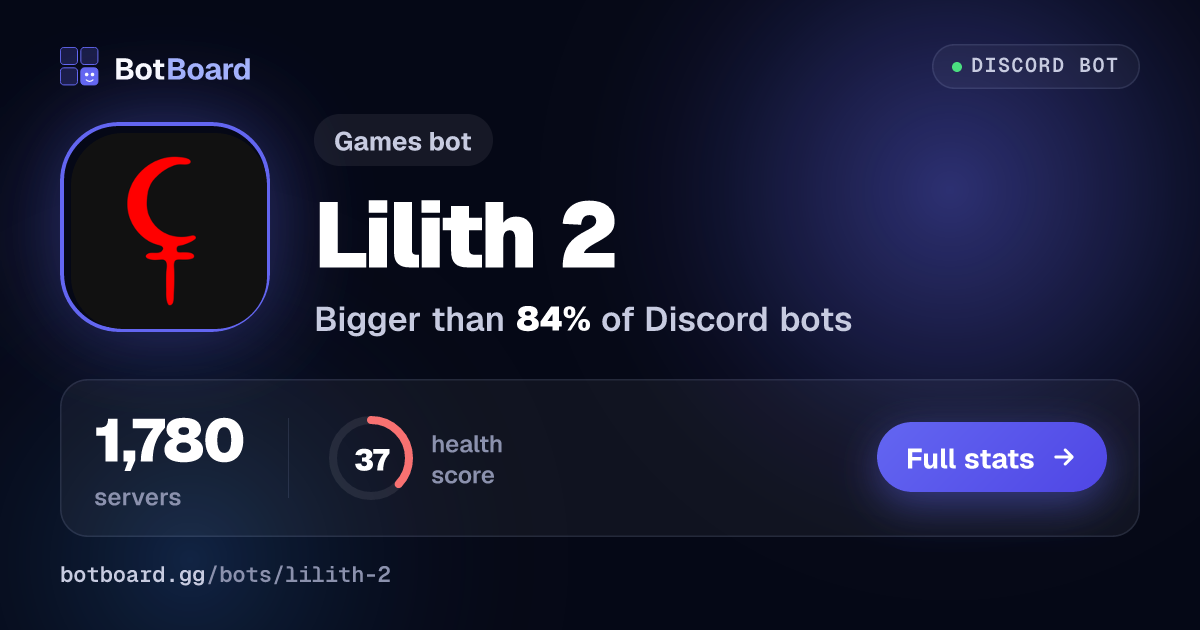 Share card for Lilith 2
