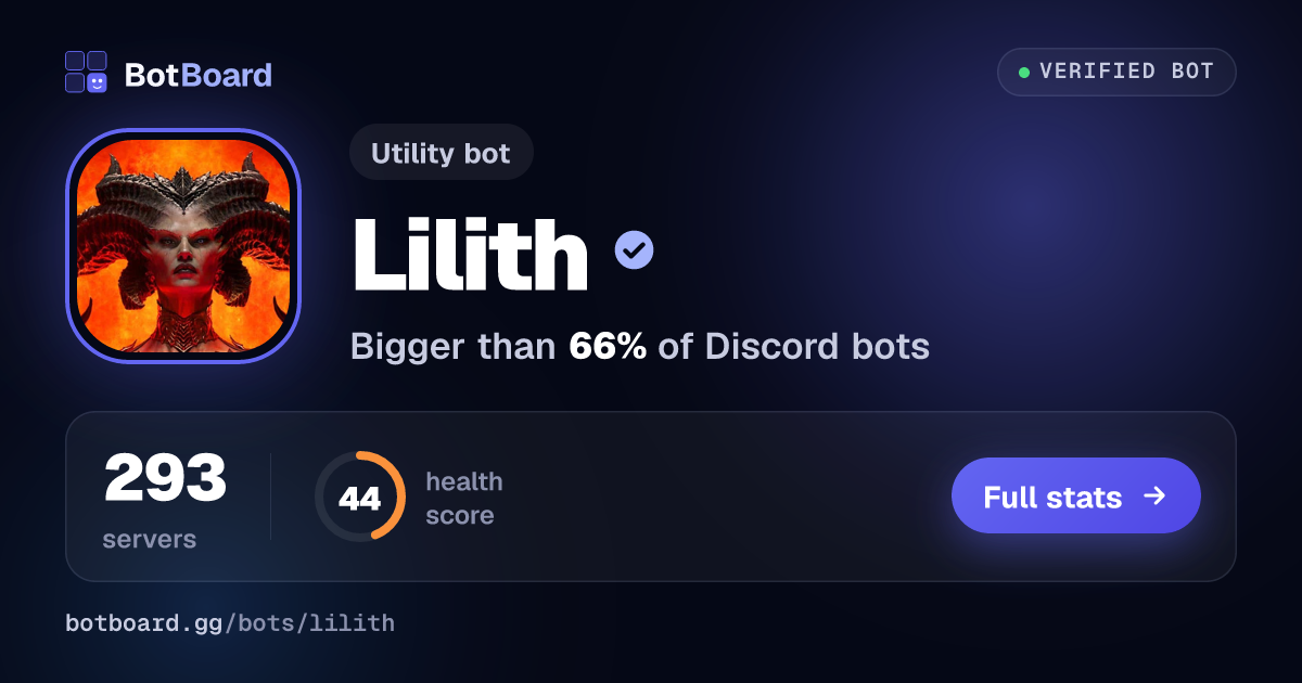 Share card for Lilith