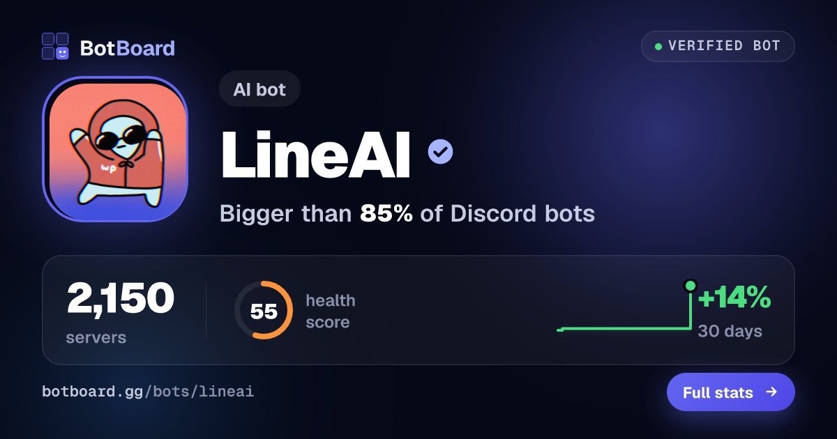 Share card for LineAI