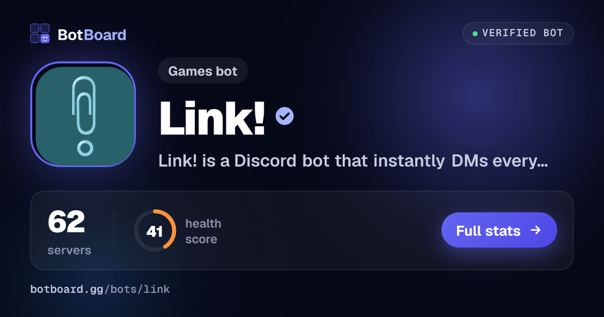 Share card for Link!
