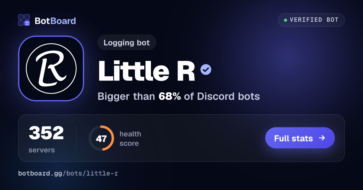 Share card for Little R