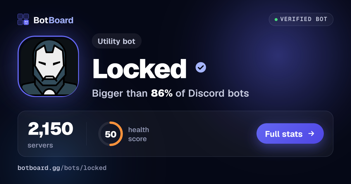 Share card for Locked