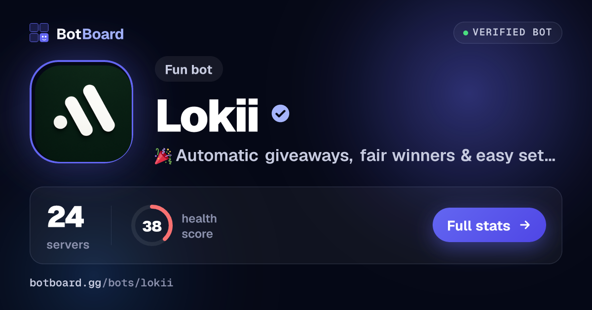 Share card for Lokii