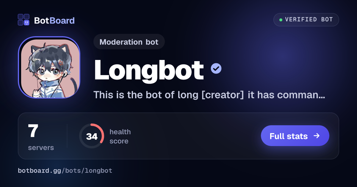 Share card for Longbot