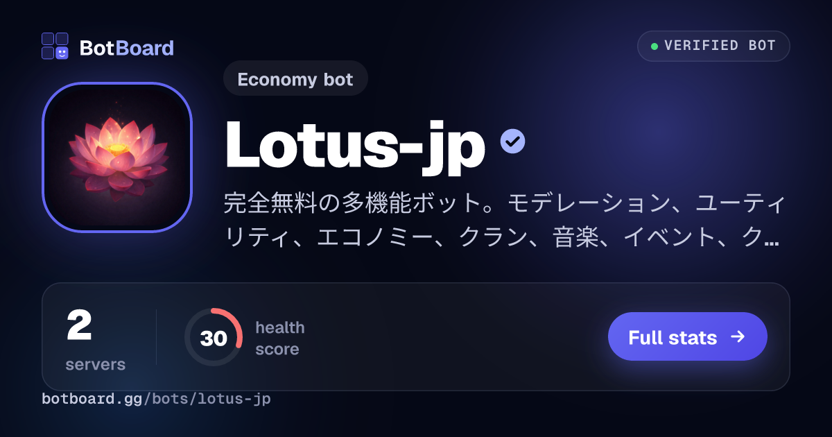 Share card for Lotus-jp