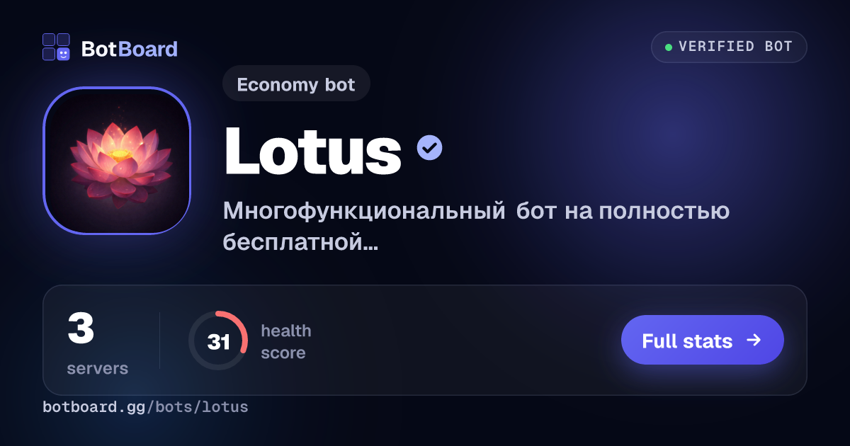 Share card for Lotus