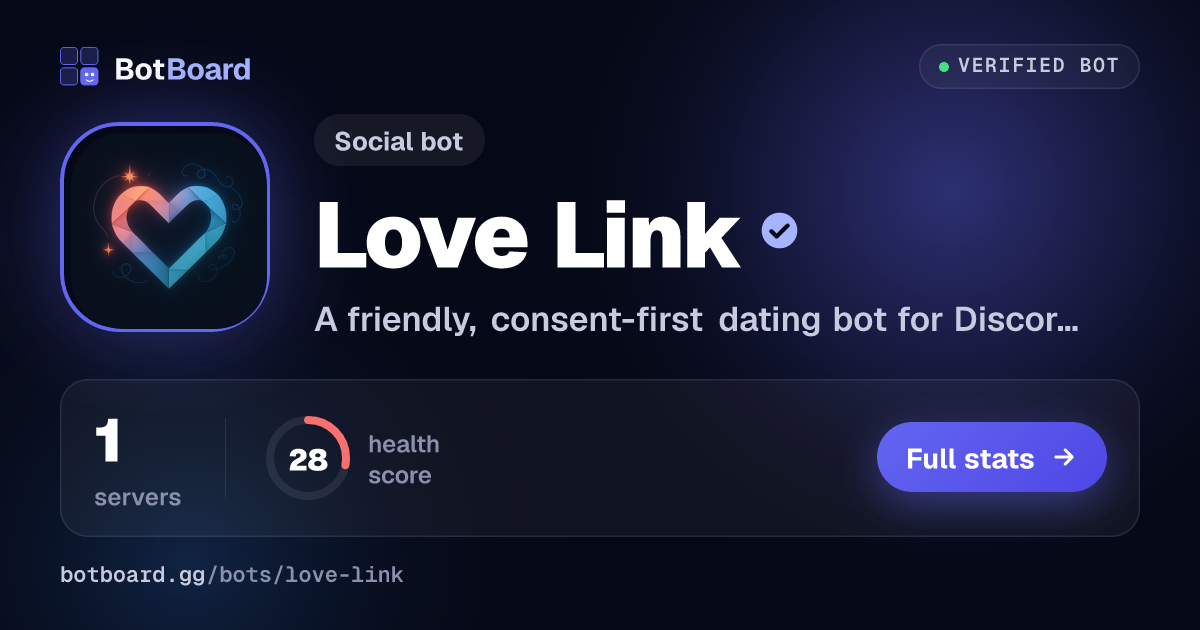 Share card for Love Link