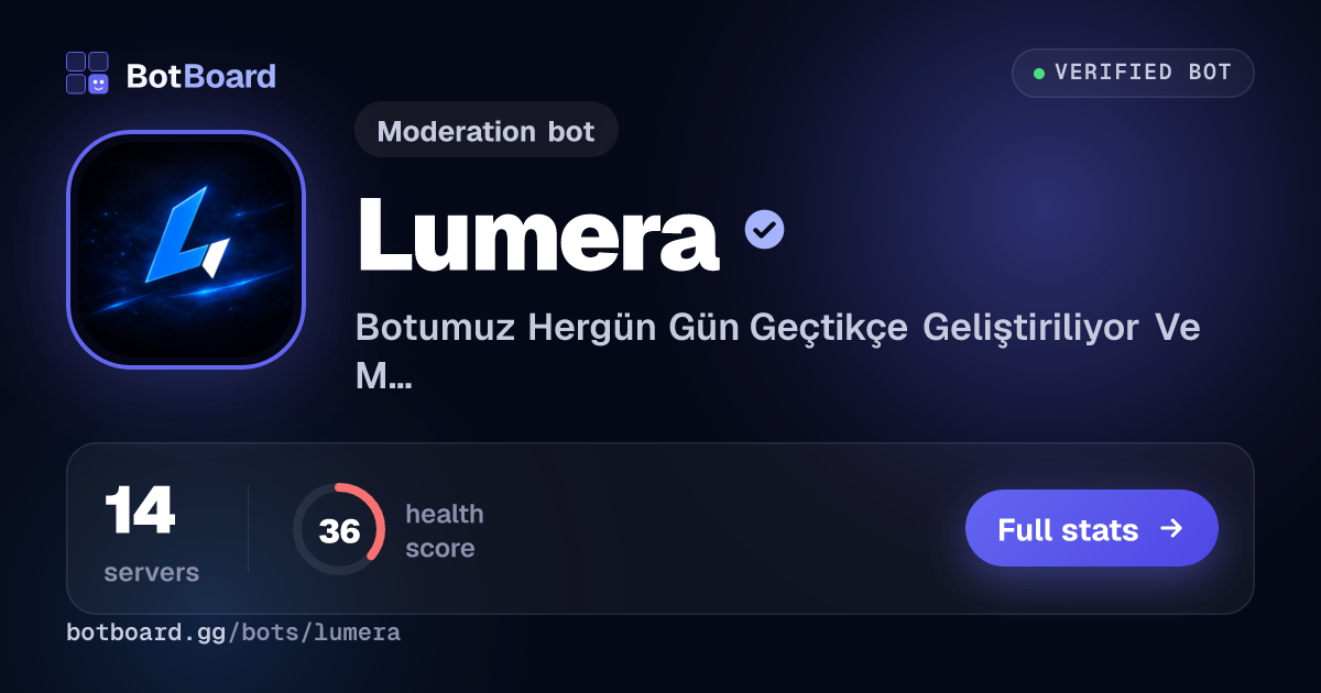 Share card for Lumera