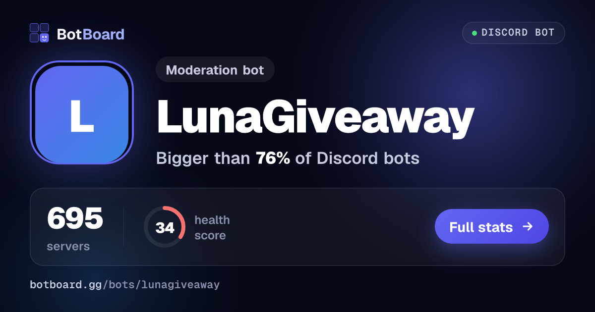 Share card for LunaGiveaway🎉