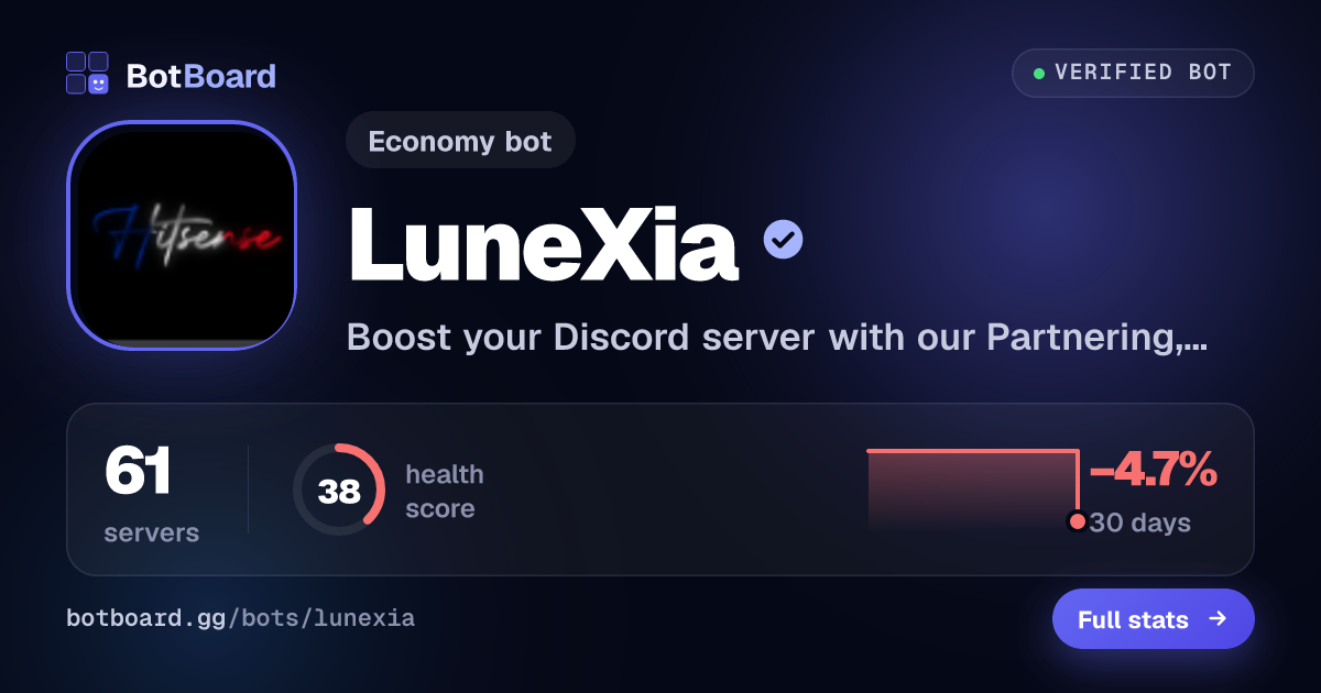 Share card for LuneXia