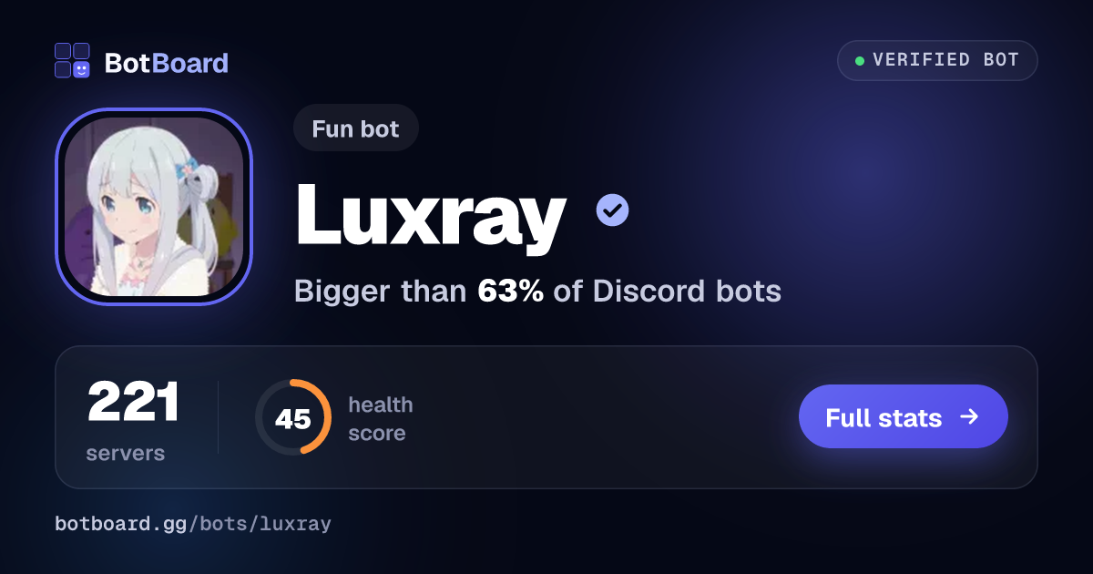 Share card for Luxray