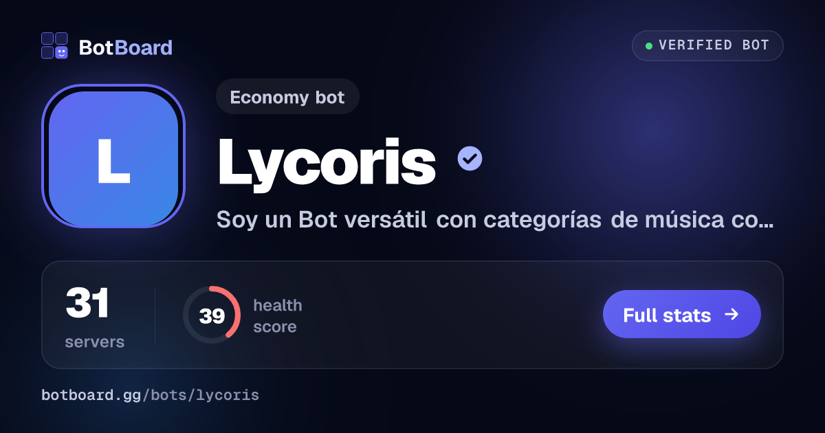 Share card for Lycoris