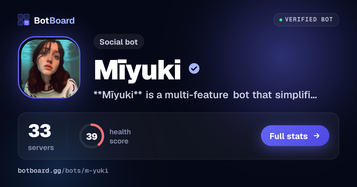 Share card for Mīyuki