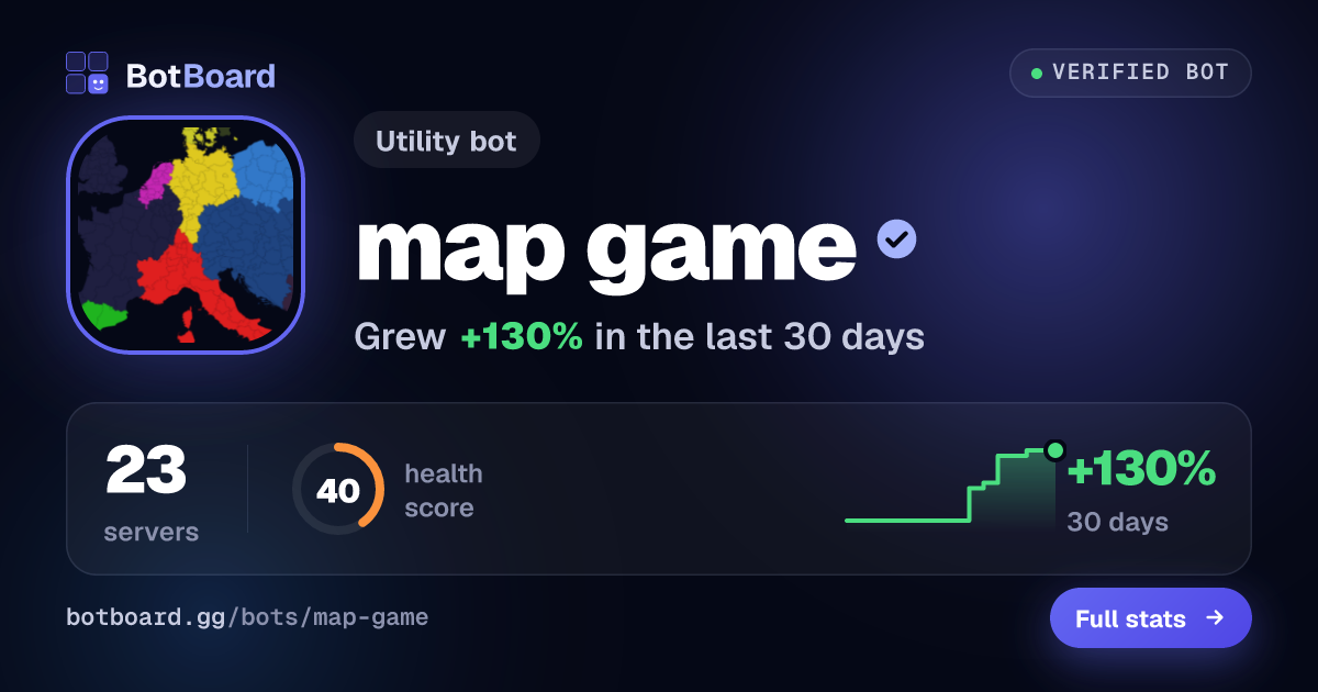 Share card for map game