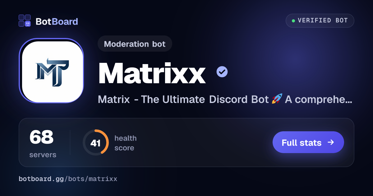 Share card for 🌿 Matrixx