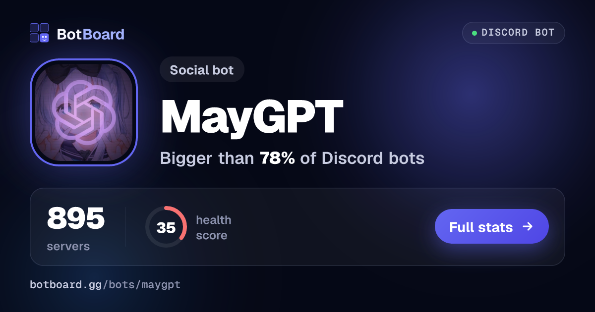 Share card for MayGPT 🧠