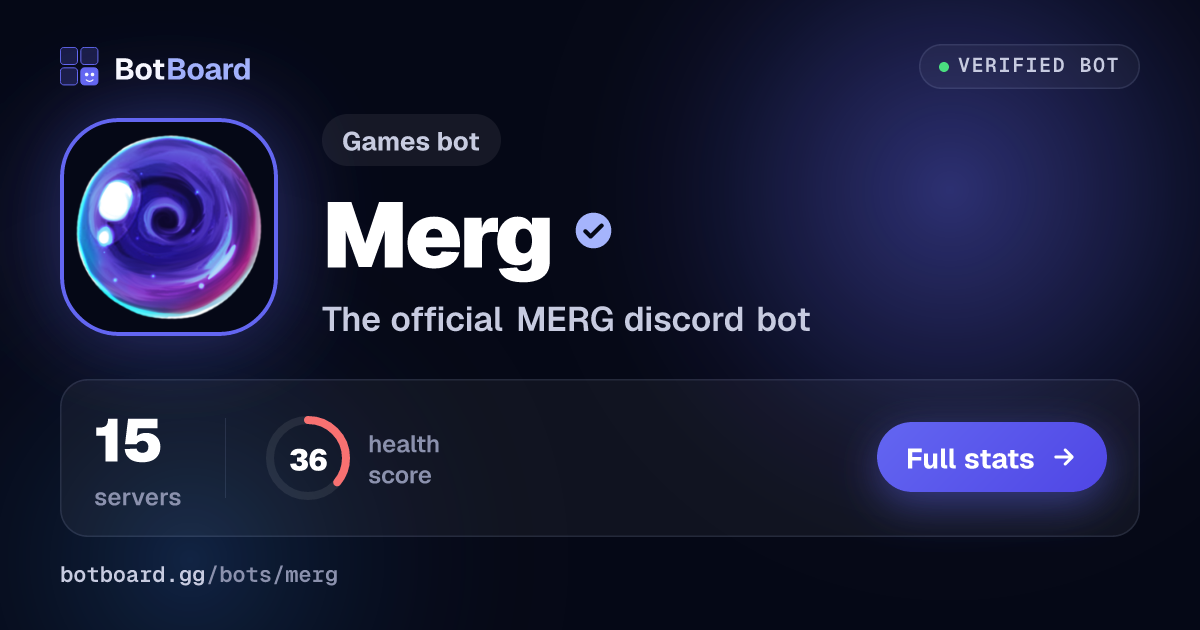 Share card for Merg