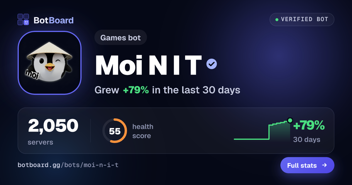 Share card for Moi Nối từ 🐧