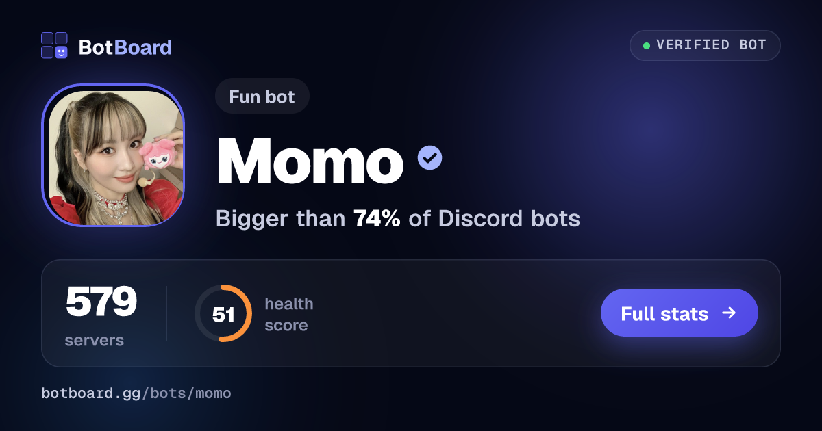 Share card for Momo