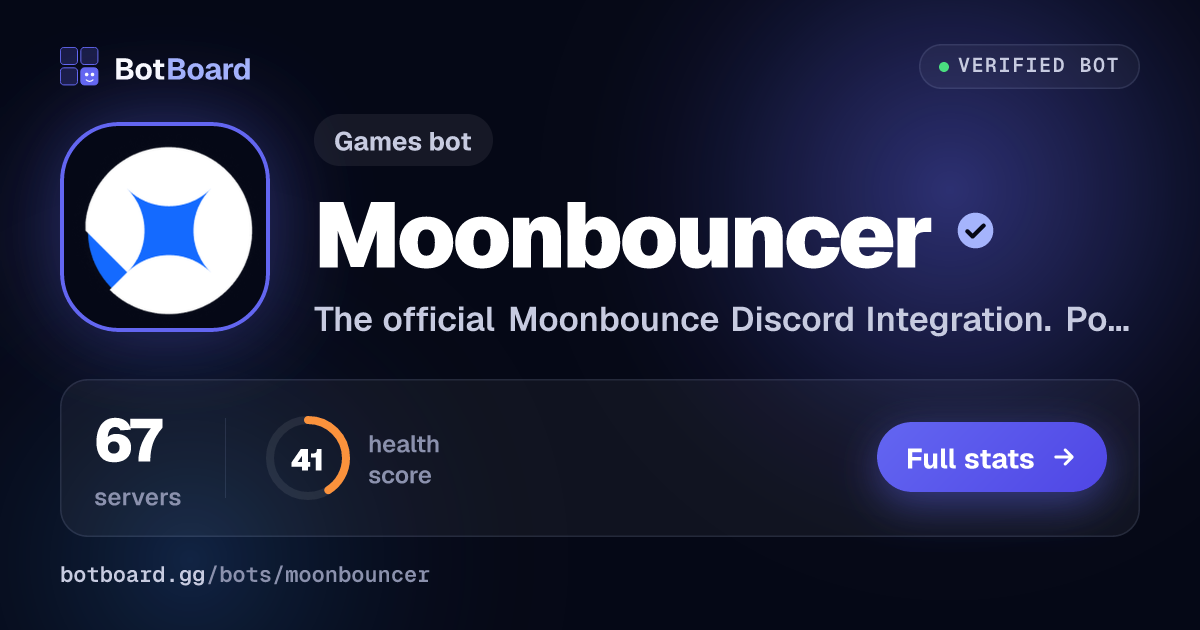 Share card for Moonbouncer