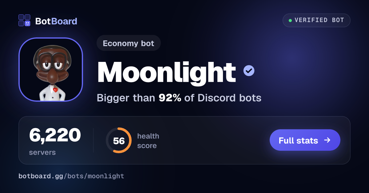 Share card for Moonlight