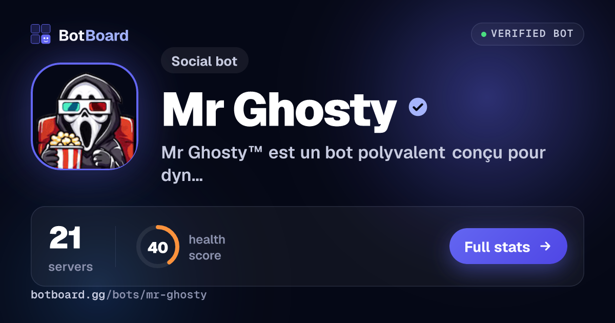 Share card for Mr Ghosty™