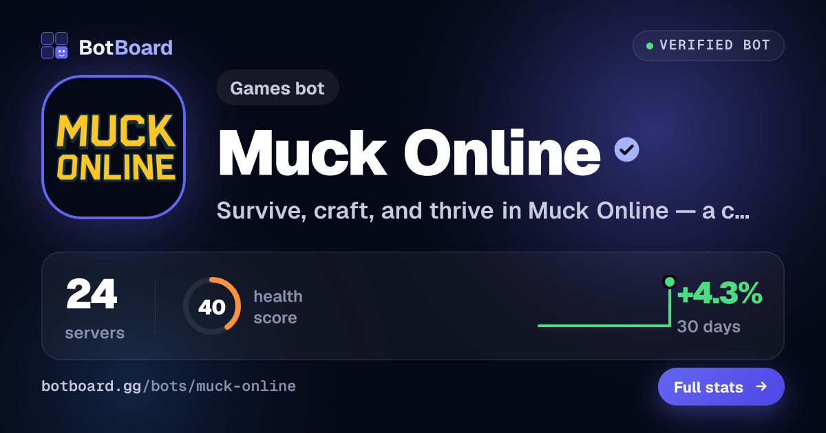 Share card for Muck Online